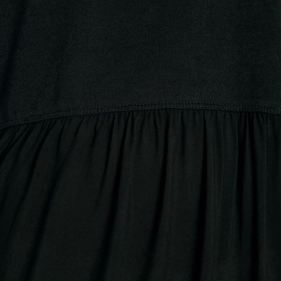 NWT ZARA Women’s Dark Hunter Green Relaxed Peasant Short‎ Dress Small S - Picture 7 of 13